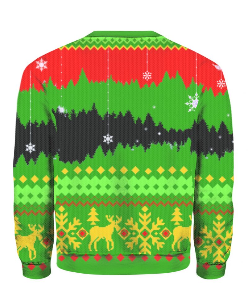 Alligator Loki ugly christmas sweater 2