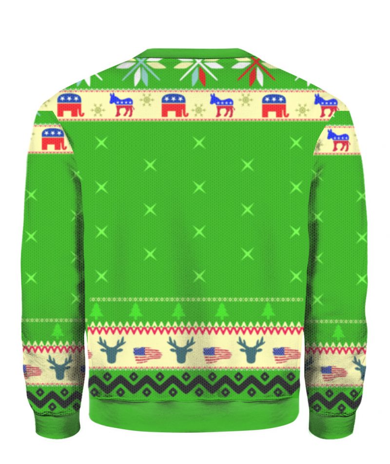American Horror Story Joe Biden Ugly Christmas Sweater 2