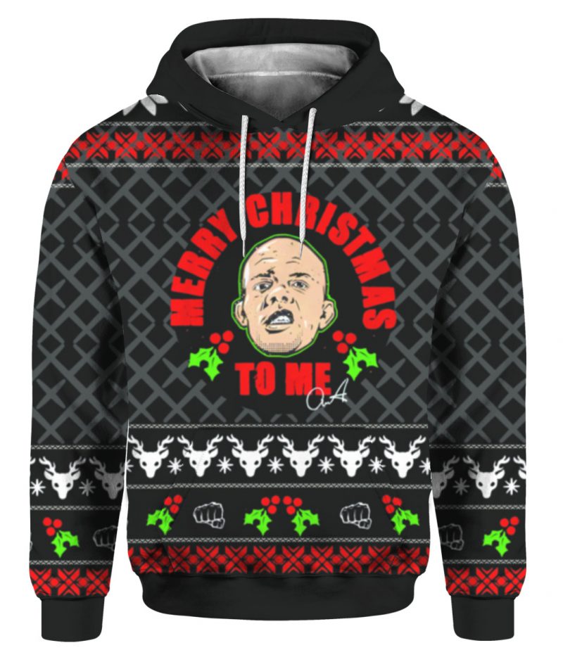 Anthony Smith merry christmas to me Ugly Christmas sweater 3