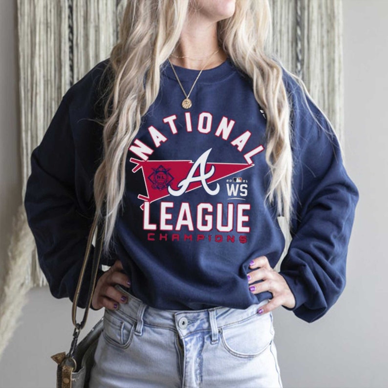 Atlanta Braves National League Champions 2021 World Series Sweatshirt 2