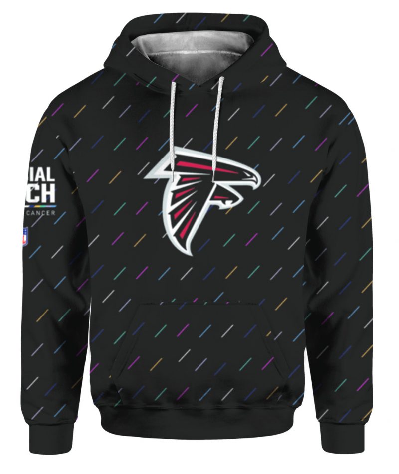 Atlanta Falcons 2021 NFL Crucial Catch Pullover Hoodie