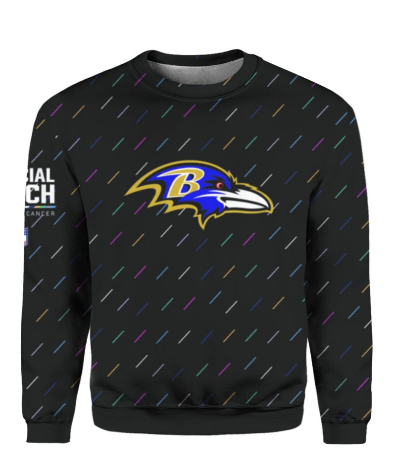 Baltimore Ravens 2021 NFL Crucial Catch Sweatshirt