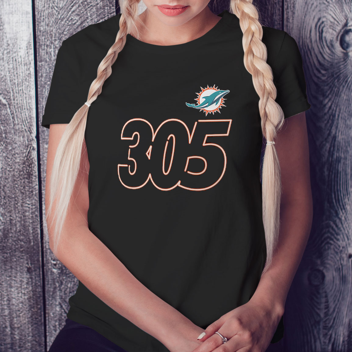 Miami Dolphins Hometown Collection 305 Nike T-Shirt - Yumtshirt