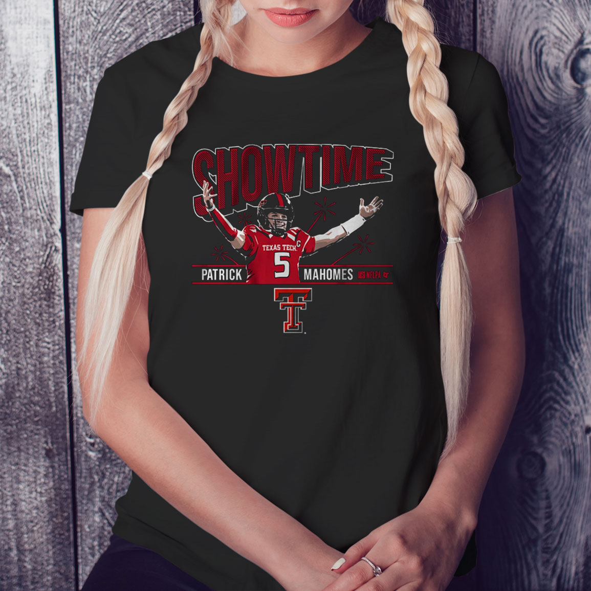 Texas Tech showtime Patrick Mahomes shirt, hoodie, sweater and v-neck t- shirt