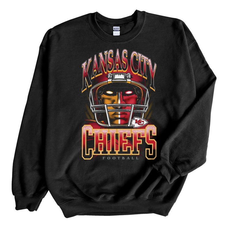 Black Sweatshirt Kansas City Chiefs Primal Fan T Shirt