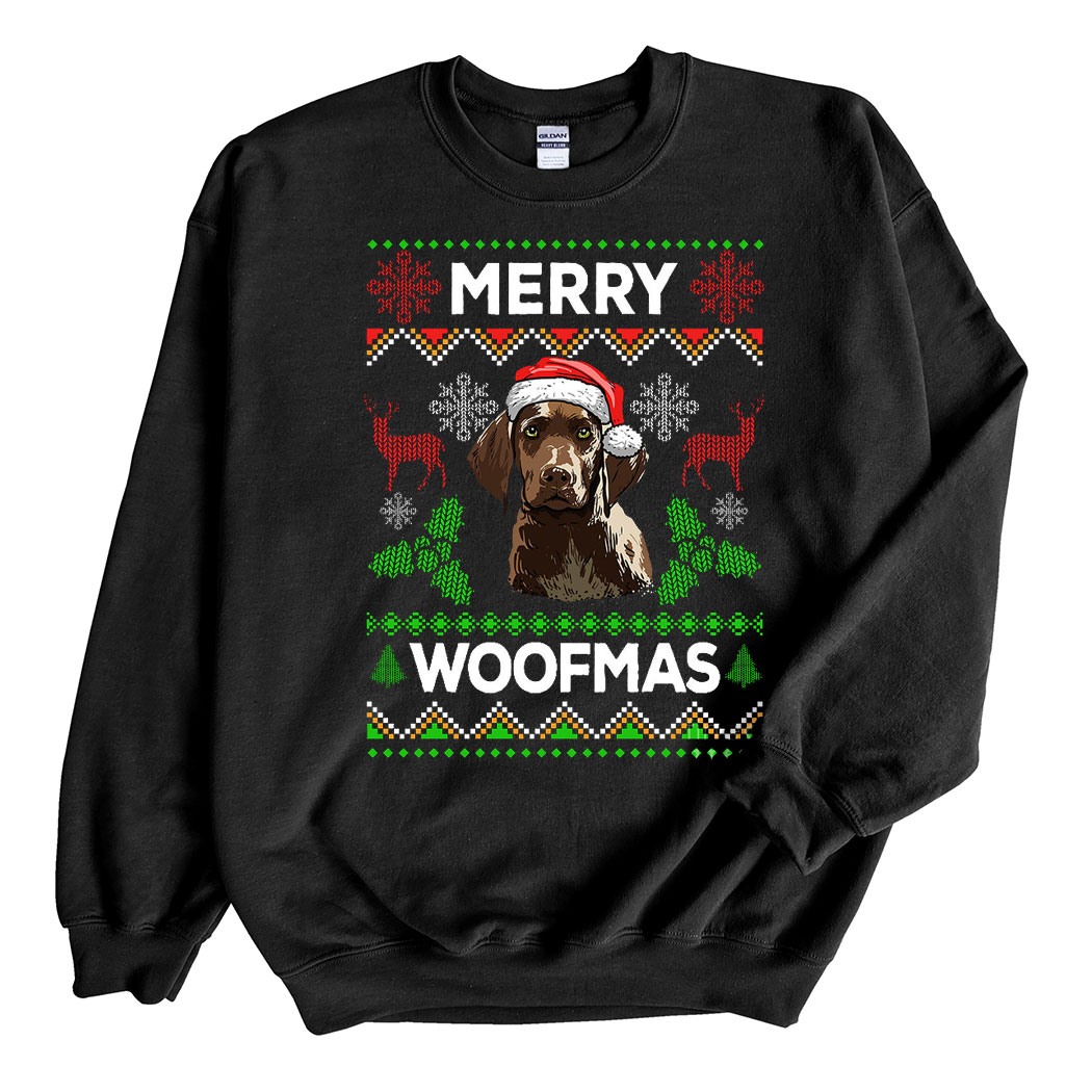 POINTER MERRY CHRISTMAS NEW COTTON GREY HOODIE