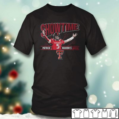 Black T shirt Texas Tech Showtime Patrick Mahomes T shirt