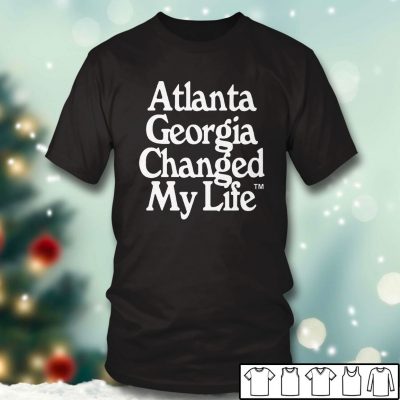Black T shirt Trae Young Atlanta Georgia Changed My Life T Shirt