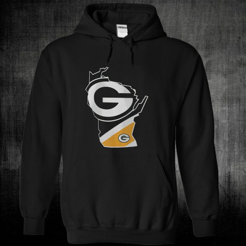 Black Unisex Hoodie Green Bay Packers Hometown T Shirt
