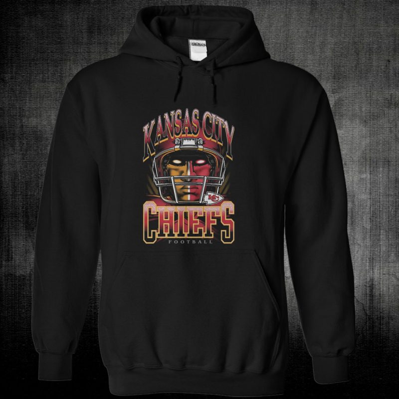 Black Unisex Hoodie Kansas City Chiefs Primal Fan T Shirt