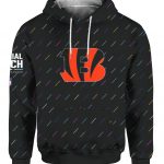 Cincinnati Bengals 2021 NFL Crucial Catch Pullover Hoodie