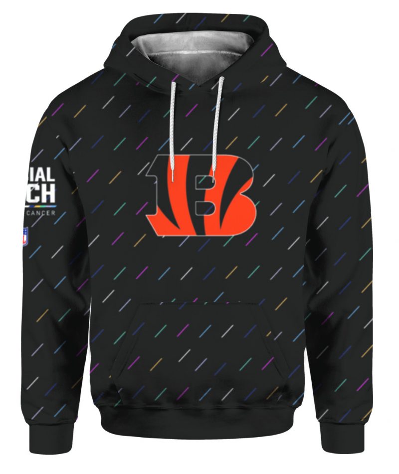 Cincinnati Bengals 2021 NFL Crucial Catch Pullover Hoodie