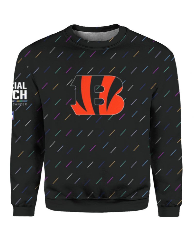 Cincinnati Bengals 2021 NFL Crucial Catch Sweatshirt