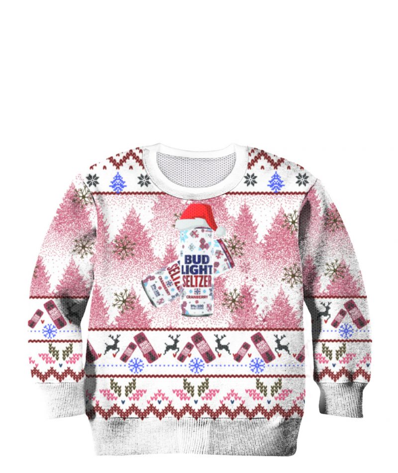 Crandberry Bud Light Ugly Christmas Sweater 5