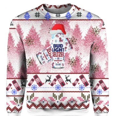 Crandberry Bud Light Ugly Christmas Sweater