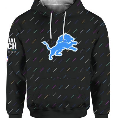 Detroit Lions 2021 NFL Crucial Catch Pullover Hoodie