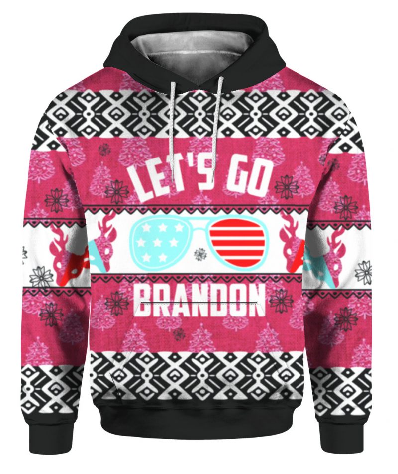 FJB lets go Brandon Ugly Christmas Sweater 3