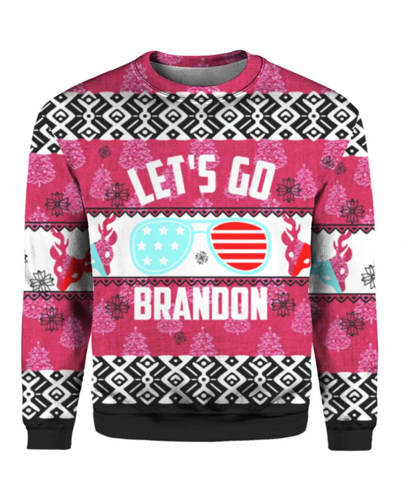 FJB lets go Brandon Ugly Christmas Sweater 6