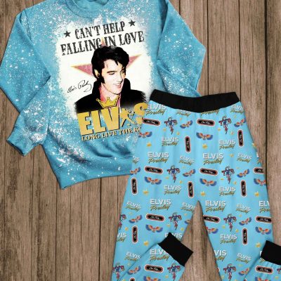I Cant Help Falling In Love With You Elvis Presley pajamas 1