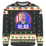 Joe Biden The Joe Ker Joker Ugly Christmas Sweater