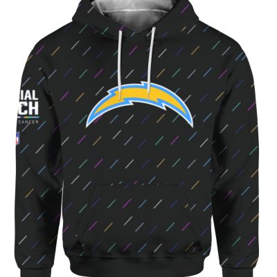 Los Angeles Chargers 2021 NFL Crucial Catch Hoodie