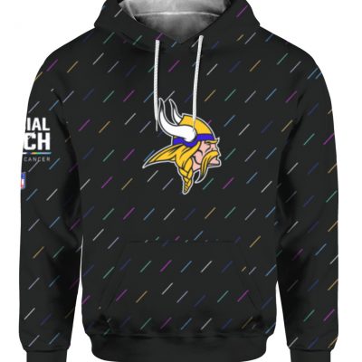 Minnesota Vikings 2021 NFL Crucial Catch Hoodie