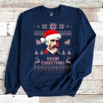Navy Sweatshirt Giuseppe Verdi Christmas Ugly Christmas Sweater