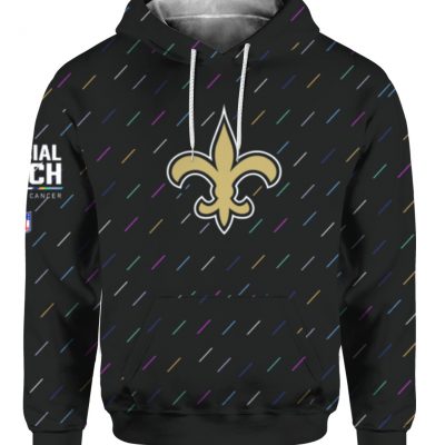 New Orleans Saints 2021 NFL Crucial Catch Hoodie