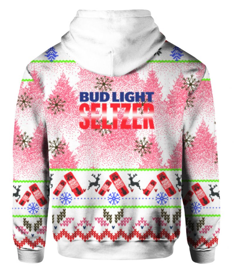 Perpermint Pattie Bud Light Ugly Christmas Sweater 4