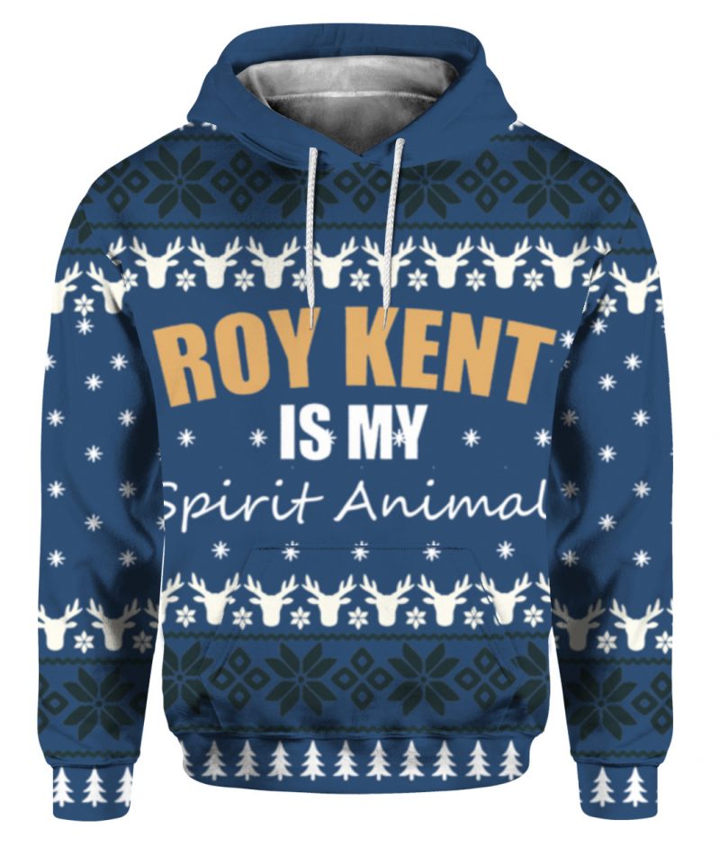 Roy Kent Is My Spirit Animal Ugly Christmas Sweater 3