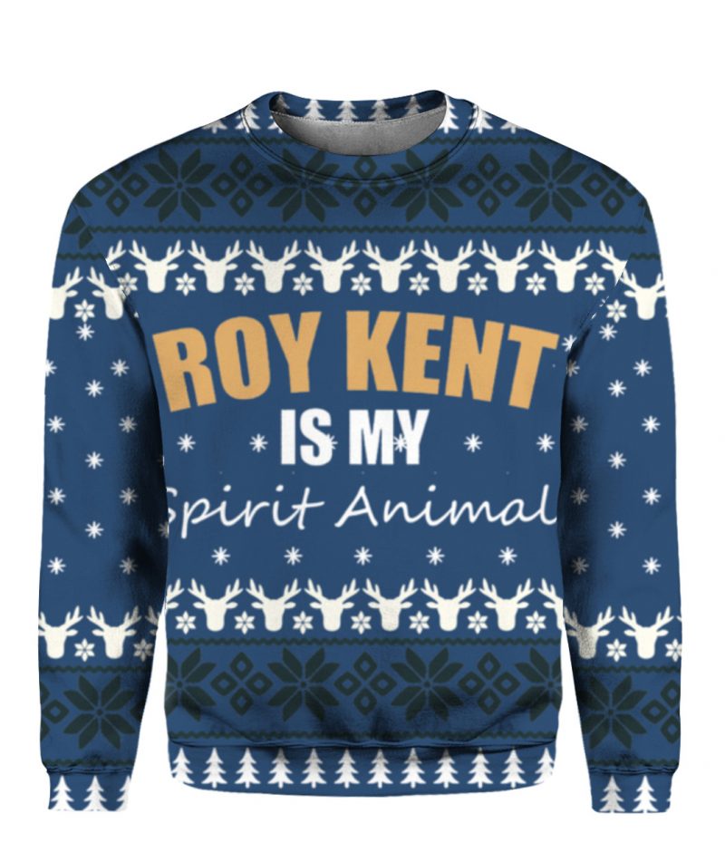 Roy Kent Is My Spirit Animal Ugly Christmas Sweater 5