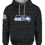 Seattle Seahawks 2021 NFL Crucial Catch Pullover Hoodie