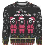 SquidGame Squidmas Ugly Christmas Sweater