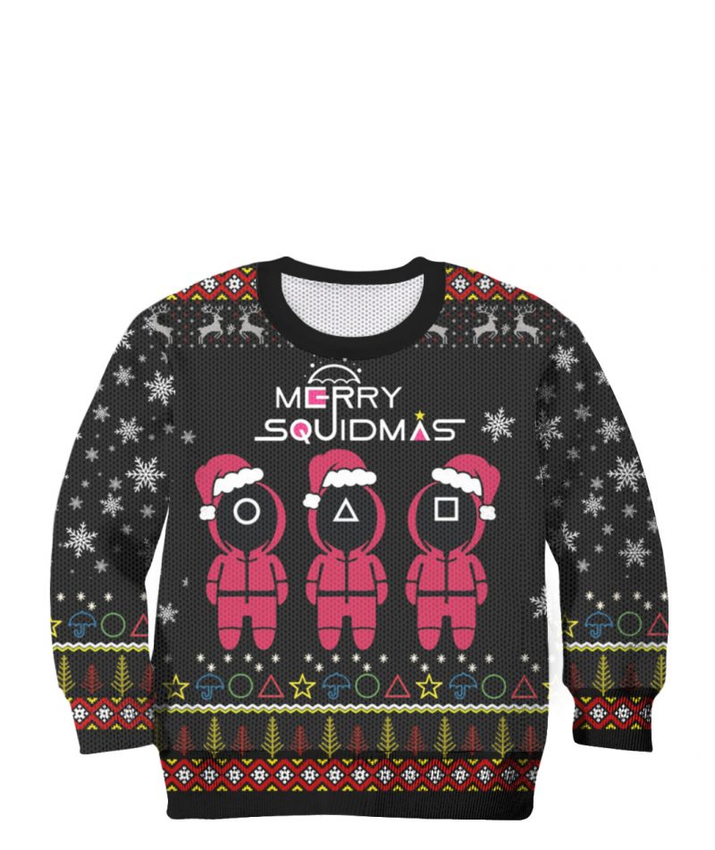 SquidGame Squidmas Ugly Christmas Sweater 5