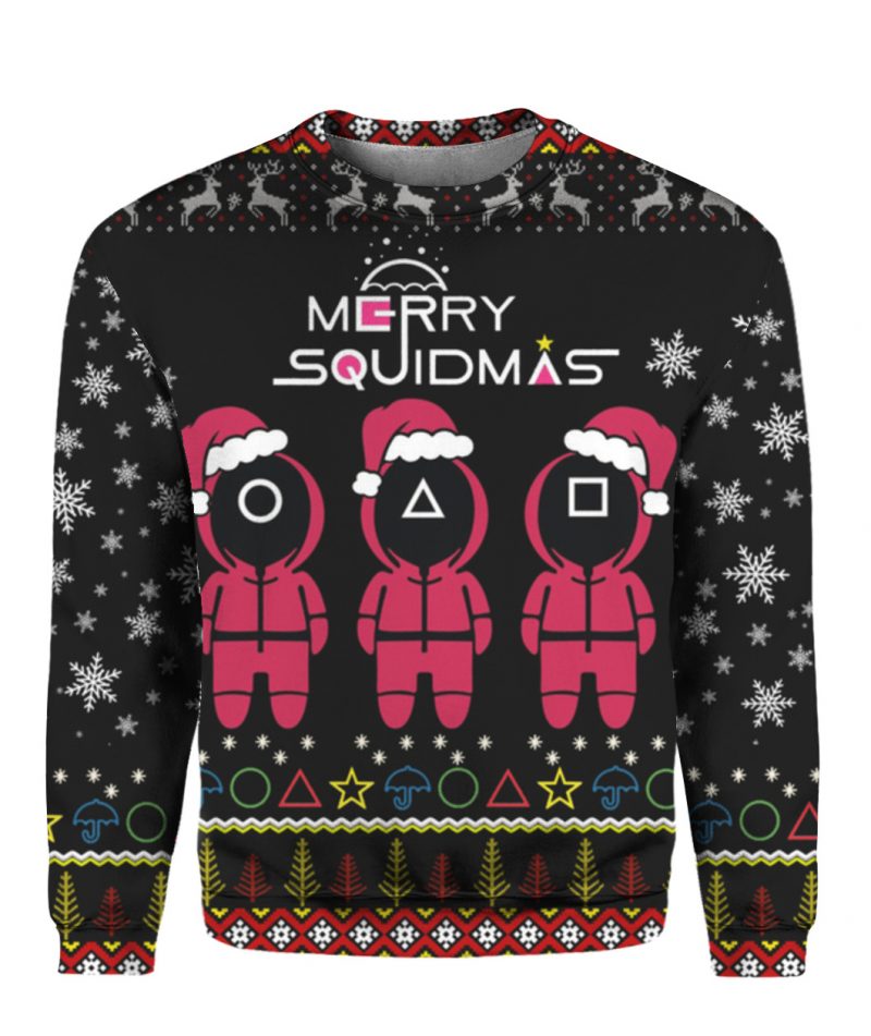 SquidGame Squidmas Ugly Christmas Sweater 6