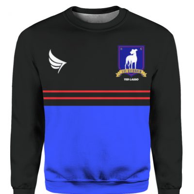 Ted Lasso AFC Richmond store Crest BLue Crew neck Sweatshirt