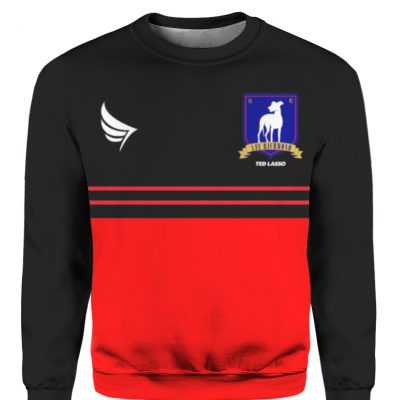 Ted Lasso AFC Richmond store Crest Red Crew neck Sweatshirt