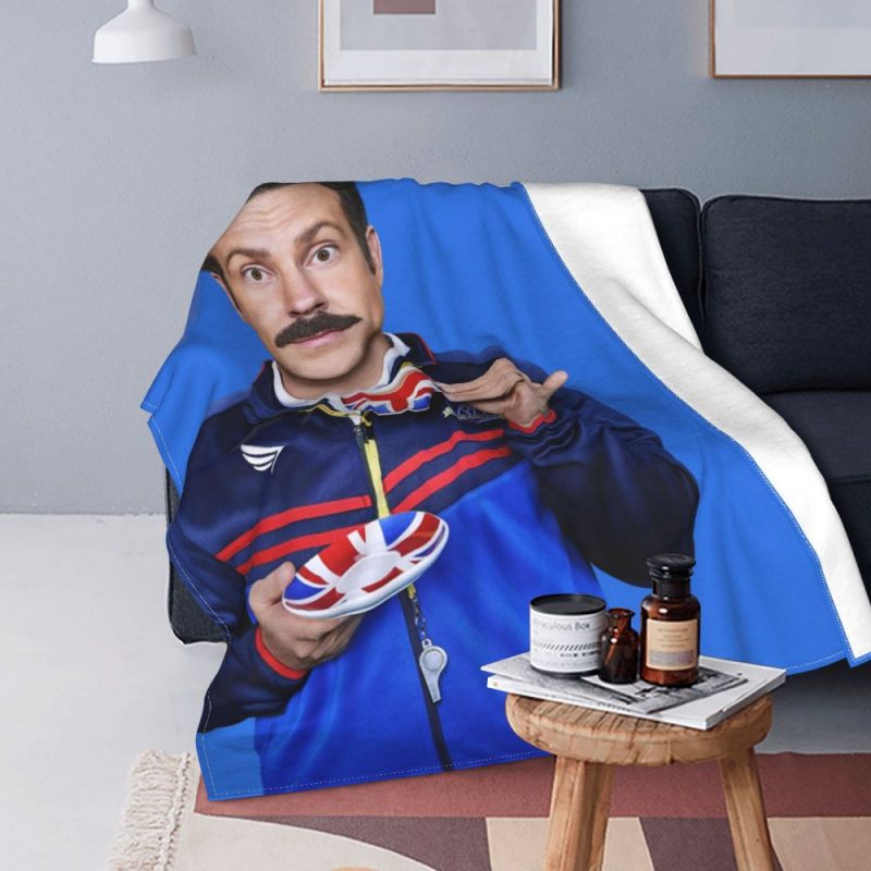 Ted Lasso AFC Richmond Cover Football Soccer Blanket 1