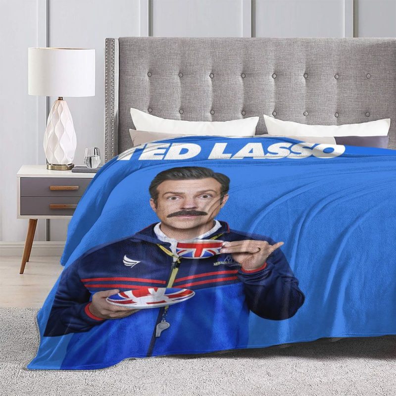 Ted Lasso AFC Richmond Cover Football Soccer Blanket 2