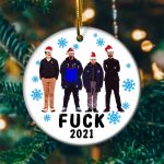 Ted Lasso Team Fuck 2021 Christmas Ornament
