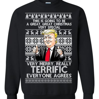 Trump This is going to be a great great Christmas Ugly Christmas Sweater