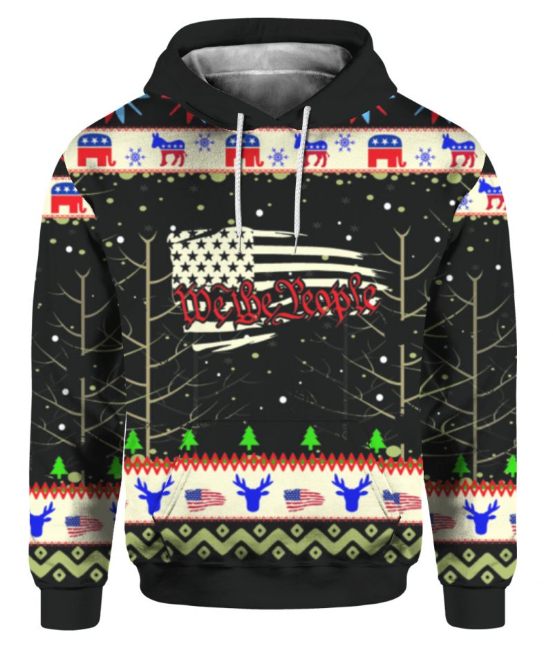 we the people American flag Christmas Sweater 3