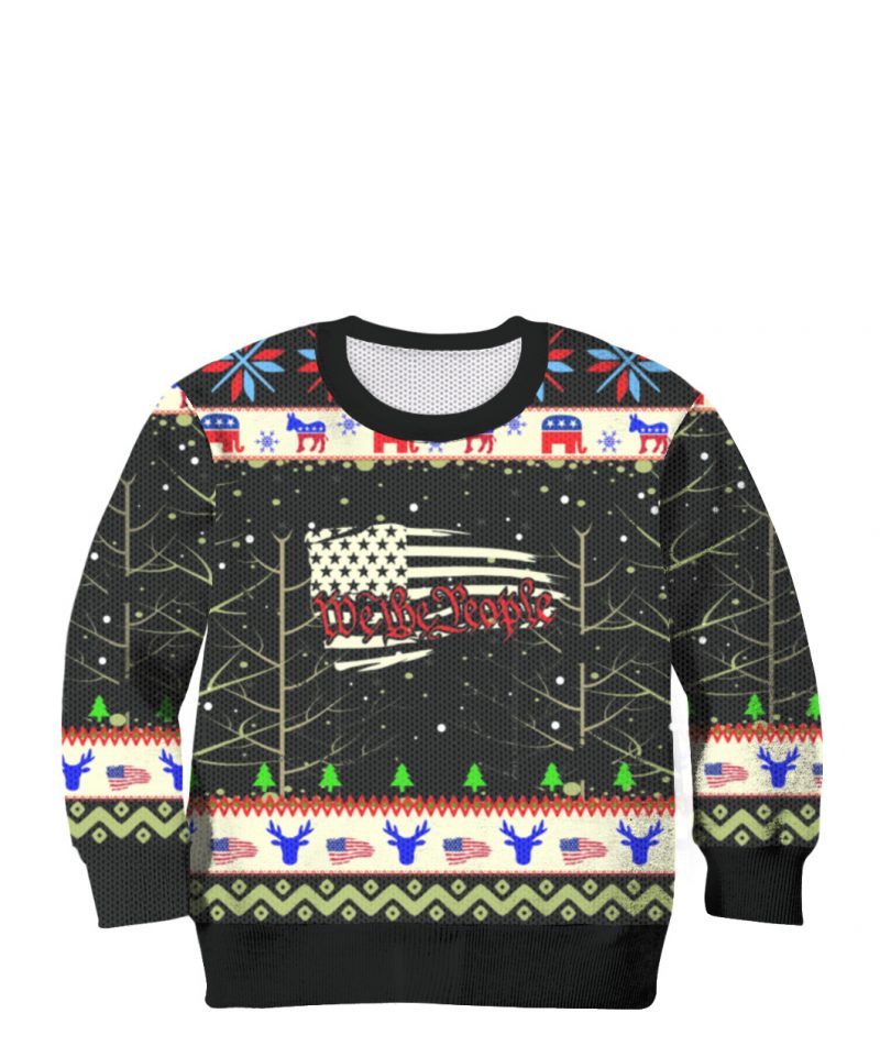 we the people American flag Christmas Sweater 5