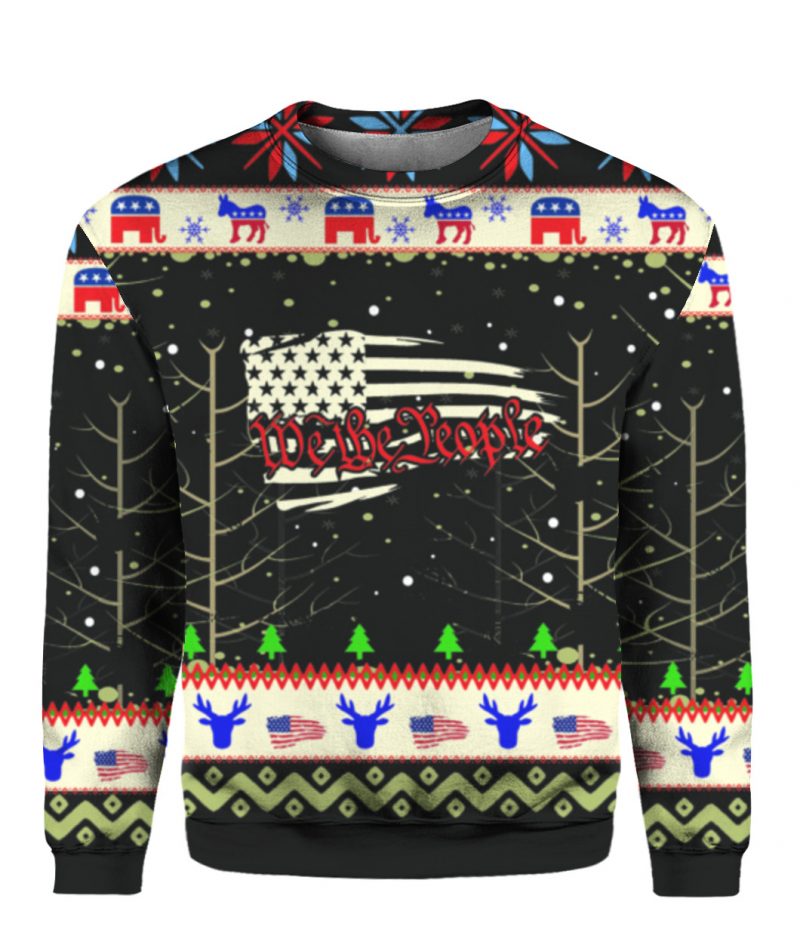 we the people American flag Christmas Sweater 6