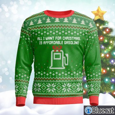 Affordable Gasoline Christmas Sweater 1