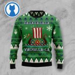 Amazing Viking Valhalla la Ugly Christmas Sweater