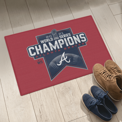 Atlanta Braves 2021 World Series Champions Doormat