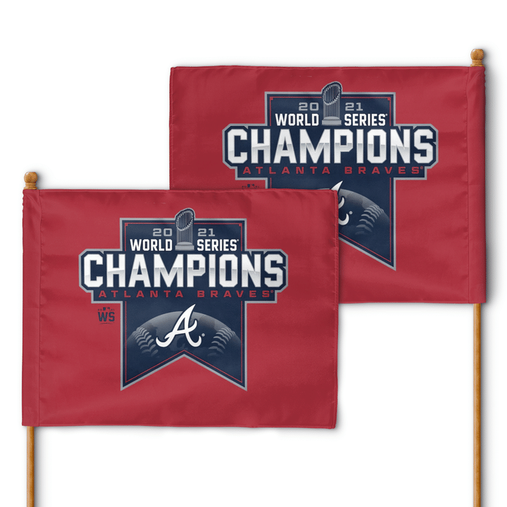 Atlanta Braves 2021 World Series Champions Flag 2