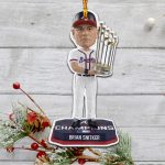 BRIAN SNITKER Atlanta Braves World Series 2021 Champions Ornament