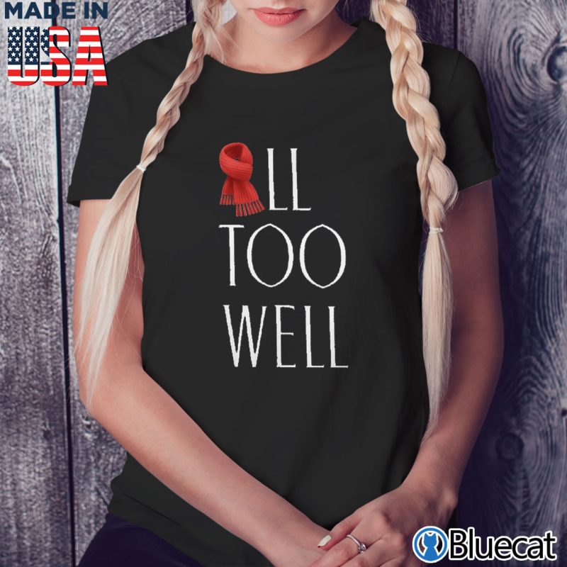 Black Ladies Tee Taylor Swift all too well Red T shirt